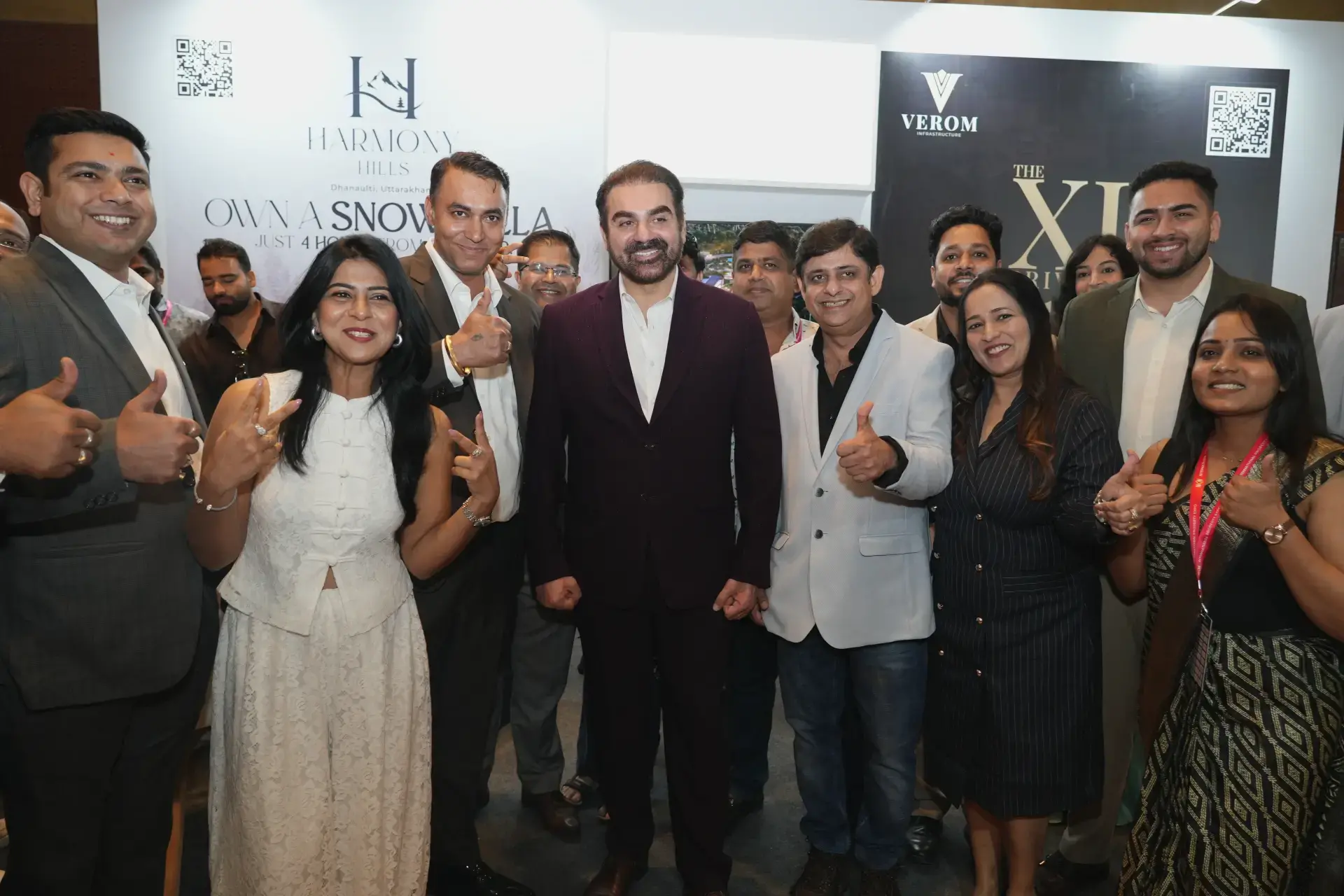 Arbaaz Khan at Our Stall — NKN International Property Expo 2026