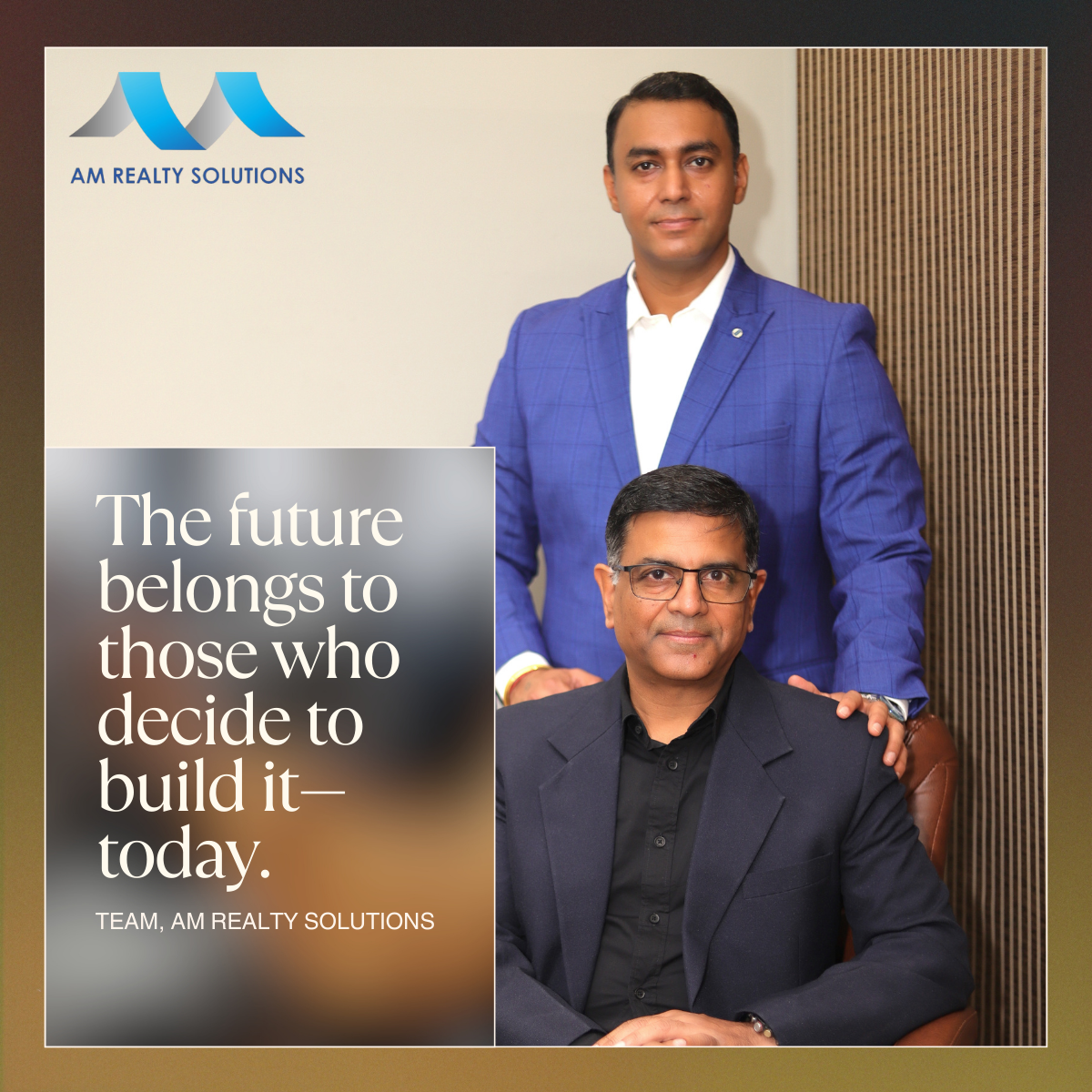 The future belongs to those who decide to built it today