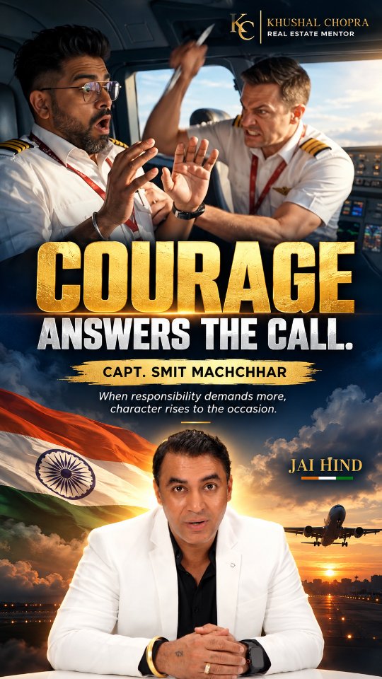 Courage Answers the call - CAPT. Smit Machchhar